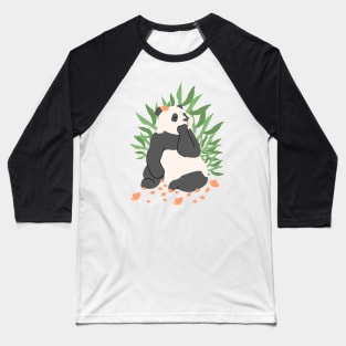 Panda Bear Baseball T-Shirt